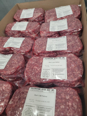 Hamburger Patty Box (8 lb)